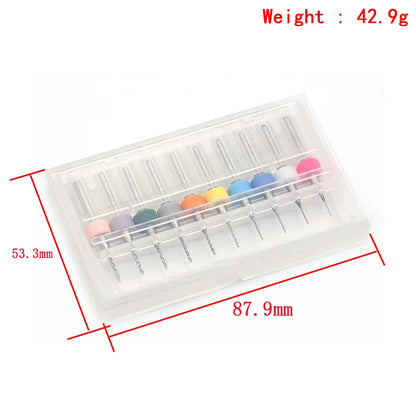 0.3mm–1.2mm Tungsten Steel PCB Mini Drill Bits for CNC and Printed Circuit Boards