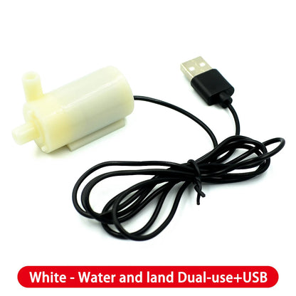 Silent Mini Submersible Water Pump DC 3V-5V for USB or Mobile Cooling