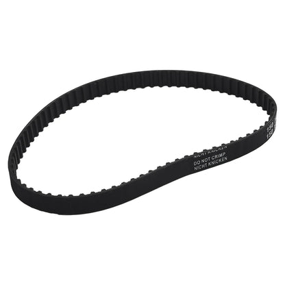 Geared Belt Cog Cog Geared Belt Stable transmission Low Noise Low noise Parts Stable Transmission 2pcs 90228-060 Black