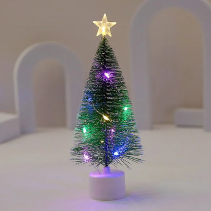 1/3PCS Christmas Tree Night Light Pine Needle String Lights Battery Powered for Home Desktop Decor New Year Party Gift Decor