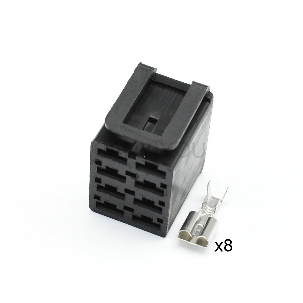 8-Pin Excavator Rocker Switch Connector DJ7086-6.3-21 — Heavy Equipment Wiring Plug