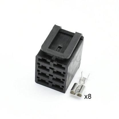 8-Pin Excavator Rocker Switch Connector DJ7086-6.3-21 — Heavy Equipment Wiring Plug