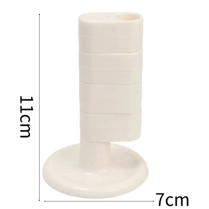6/1PCS Rotating Toothbrush Holder, Bathroom Desktop Toothbrush Storage Rack, Makeup Brush Pen Organizer, Bathroom Accessories