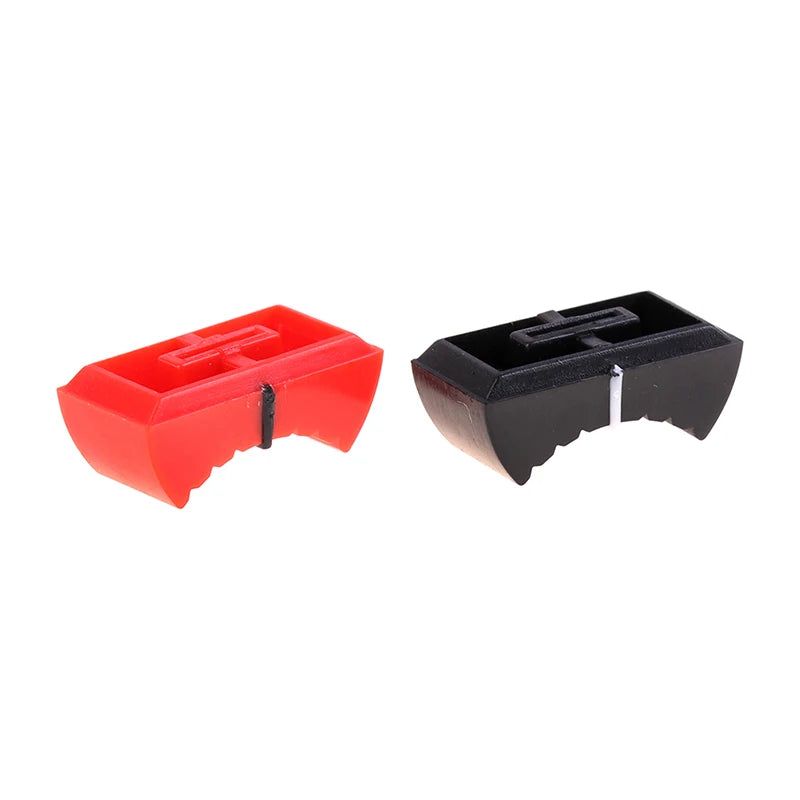10PCS/set Fader Knob Cap Touch Sensitive Slider Ribbed Mixer Desk Switch Knob Cap