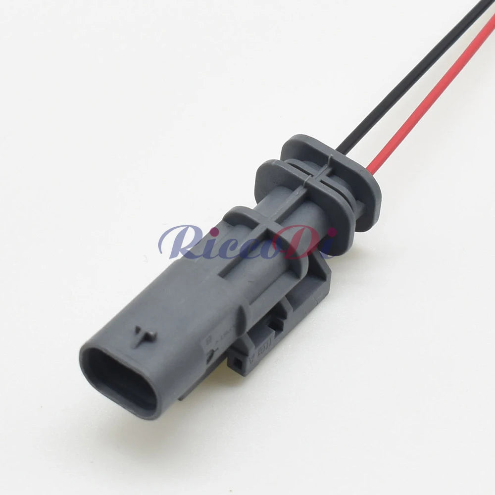 2 Pin 0.6mm Waterproof Connector 2-1718643-1 2112985 DJ7023WC-1.2 PA66 Male Female