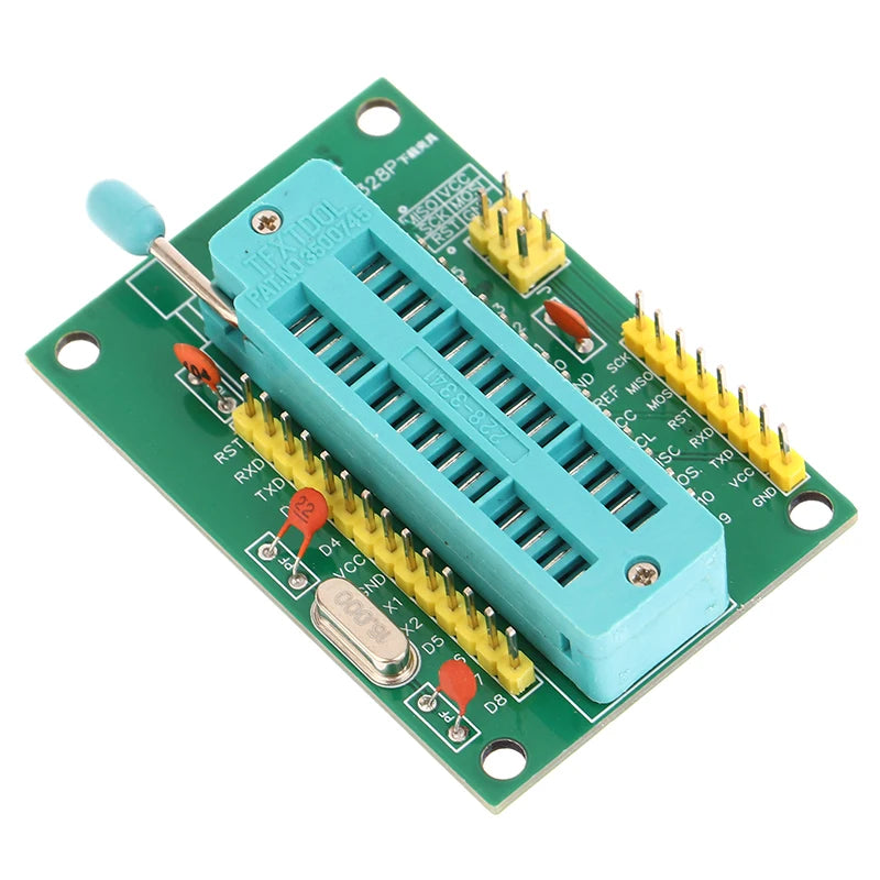 ATmega328P-PU DIP28 Development & Programmer Board — Arduino Bootloader Compatible