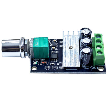 PWM DC Motor Speed Controller Regulator 6V-28V 3A 80W Adjustable with Potentiometer Switch
