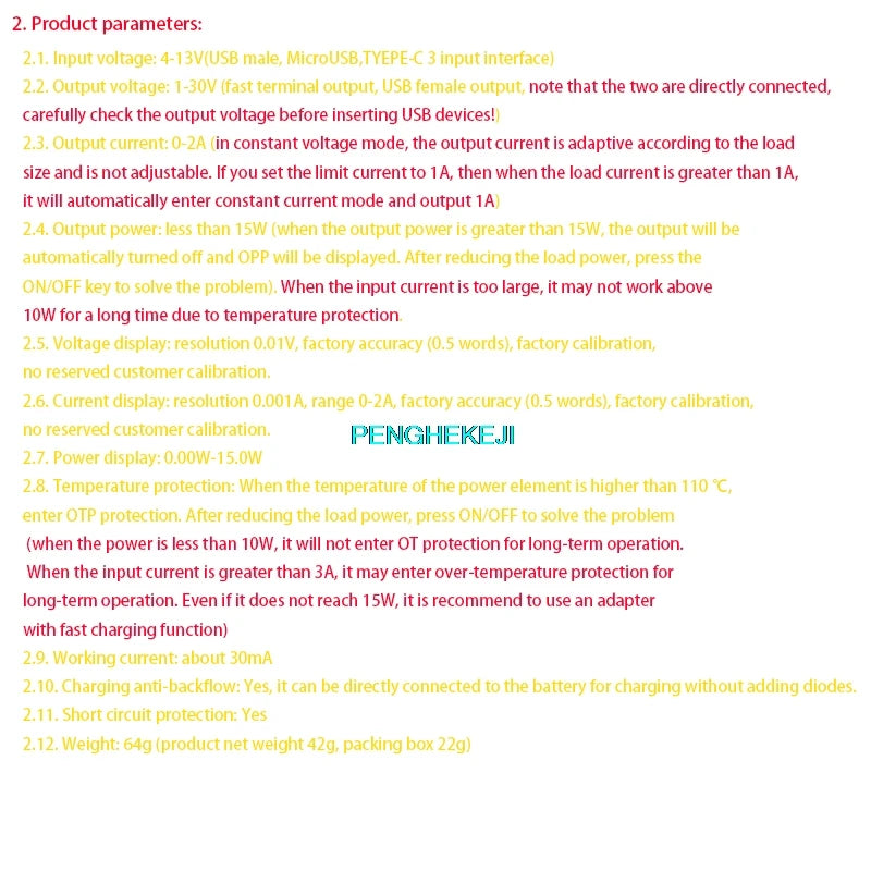 CNC USB Adjustable Regulated Power Supply Module 15W Constant Voltage & Current