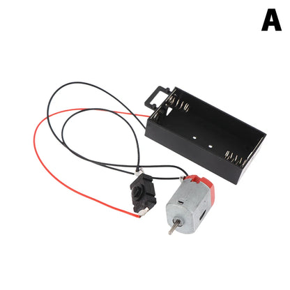 130 Motor Kit with Battery Case & Switch 16500RPM DIY Electronic Motor Kit