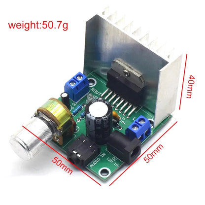 TDA7297 Dual-Channel 15W+15W Audio Amplifier Board Module for DIY Projects