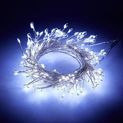 USB Powered 3/6M Remote Control Fairy Lights for Wedding Christmas Party Garden Decoration Firecracker String LED Lights