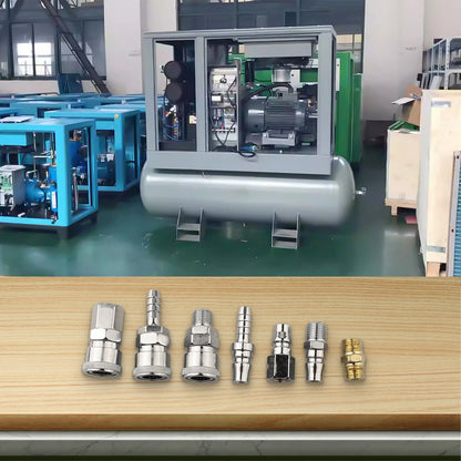 Air Compressor 1 4 For BSP Air Hose Fittings Push-in Insertion Temperature Resistance Anti-Rust Easy To Replace