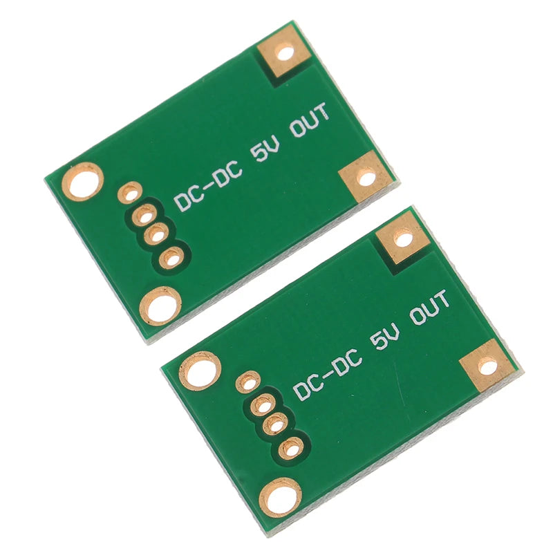 5V DC DC Converter Step Up Power Supply DC-DC Booster Boost Buck Converter Board Step-Up 500MA Voltage Regulator 0.9V-5V to 5V