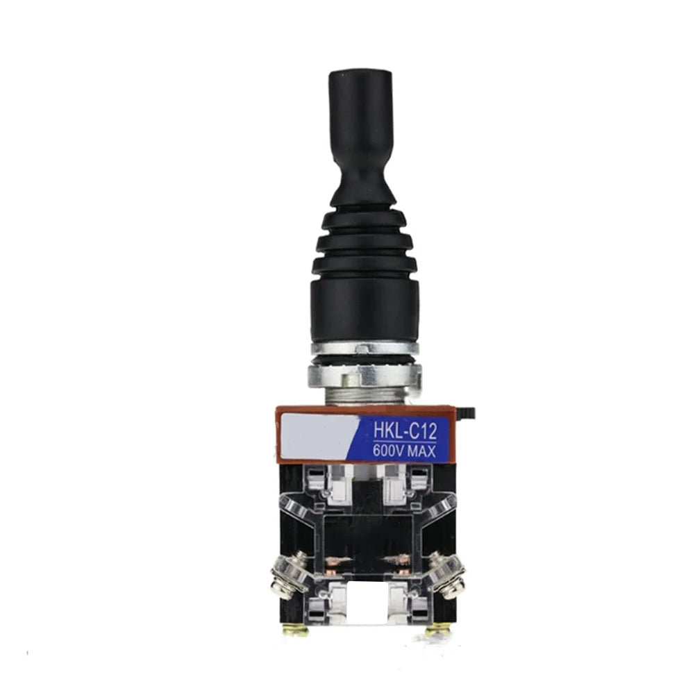 High Performance Joystick Switch Controller with Rubber Bushing Designed to Withstand Harsh Industrial Environments