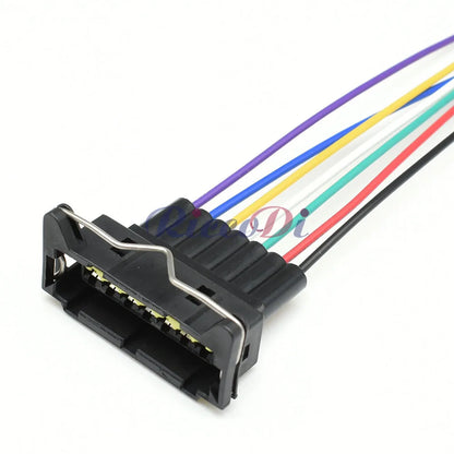 DJ7071-3.5-11 / DJ7071A-3.5-21 Automotive 7-Pin 3.5mm Engine Waterproof Connector — Wire Socket Plug