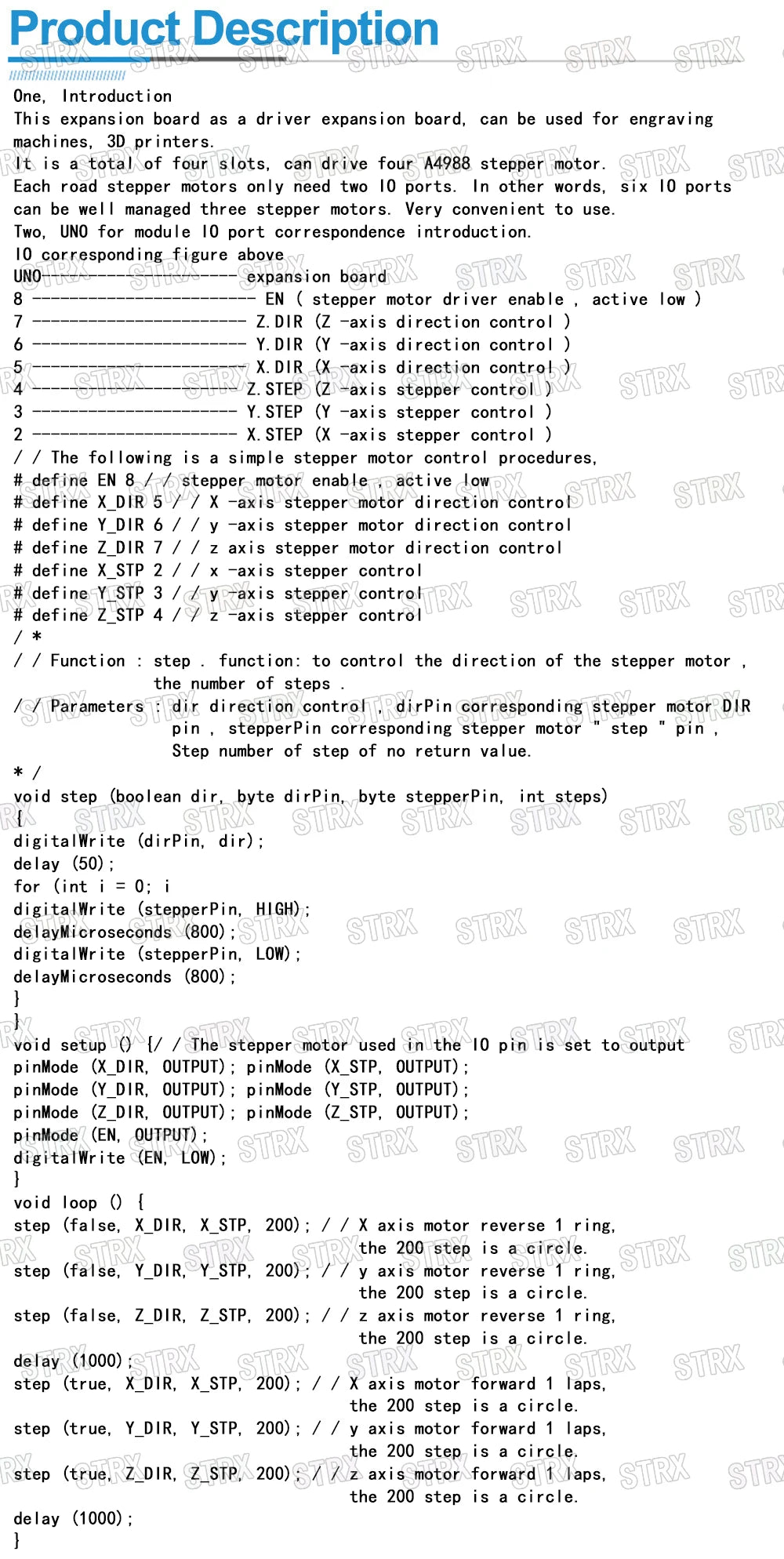 CNC Shield V3/V4 Expansion Board Kit with DRV8825/A4988 Stepper Drivers for Arduino NANO/UNO R3