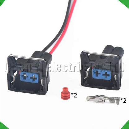 2 Pin Automotive Connectors V348 corner front turn signal edge lights Wire harness Plug 60400601 For Ford Transit