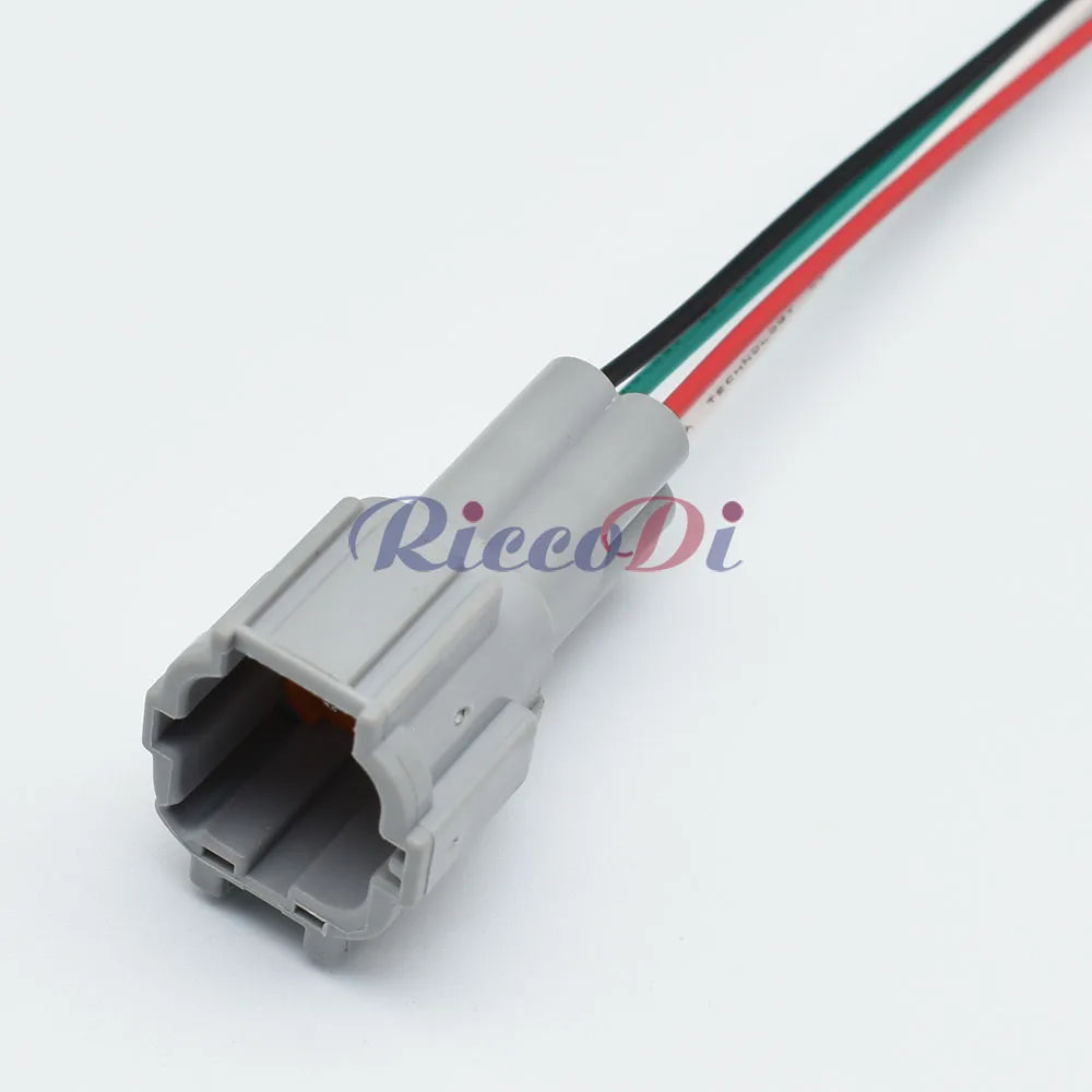 Sumitomo RS 2.3mm 4 Pin Male Female Gray Waterproof Oxygen Sensor Connector Plug 6188-0557 6185-1169