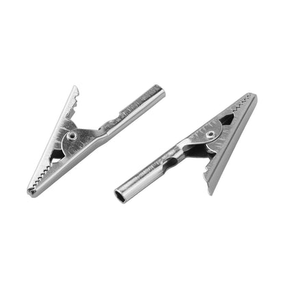 Easy Connect Crocodile Clips 2000V 30A Current Battery Connectors Black Crocodile Clips Strong Spring Mechanism