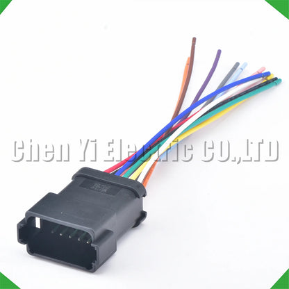 12 Pin DT Connector DT06-12S DT04-12P DT06-12S-E005 Deutsch Waterproof Pigtail