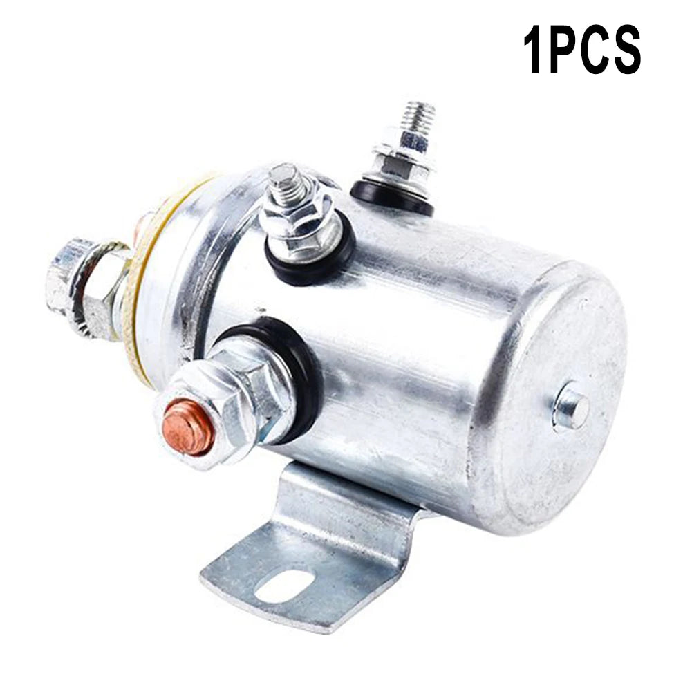 12V Changeover Solenoid 600A for Winch or Tail Lift, Heavy Duty Off-Road Recovery Truck Switch, 15,000 lb Winch