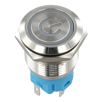 Control Systems Yellow Light Momentary Button Switch 12-24V Momentary Push Button Compact Push Button IP66 Push Button