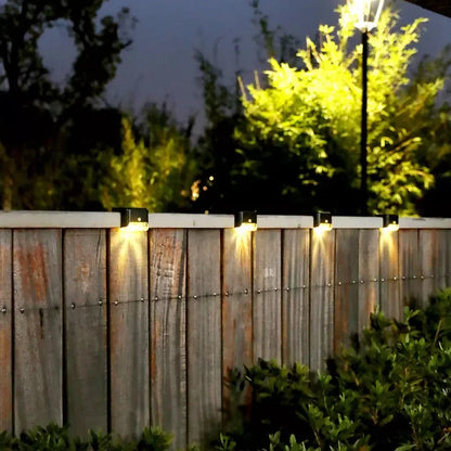 Christmas Outdoor Solar Decorative Light Deck Lights Garden Step Lamp Outdoor Balcony Fence Stairs Decoration Small Night Light