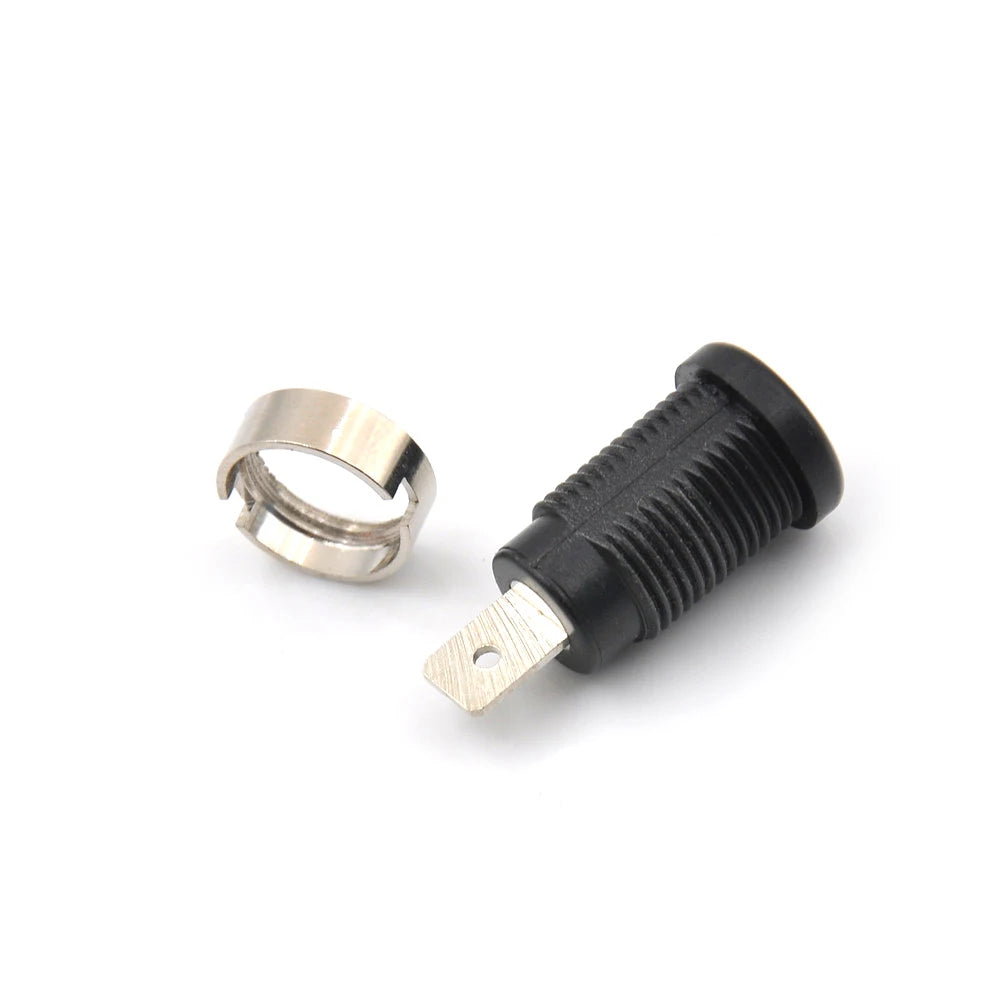 New 10Pcs 4mm Banana Female Jack Socket Panel Mount Binding Post