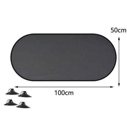 Car Sunshade Cover – Universal Windshield Folding Visor Reflector Sun Shade Protector for Car Window & Windscreen