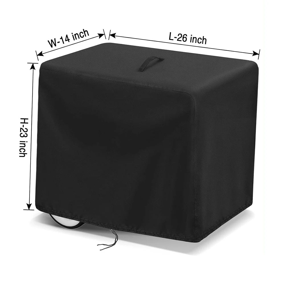 Protective Dust Cover for 8 Gallon Portable Pancake Air Compressor with Adjustable Drawstring and Water Resistant Oxford Fabric