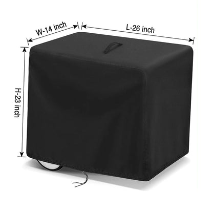 Protective Dust Cover for 8 Gallon Portable Pancake Air Compressor with Adjustable Drawstring and Water Resistant Oxford Fabric