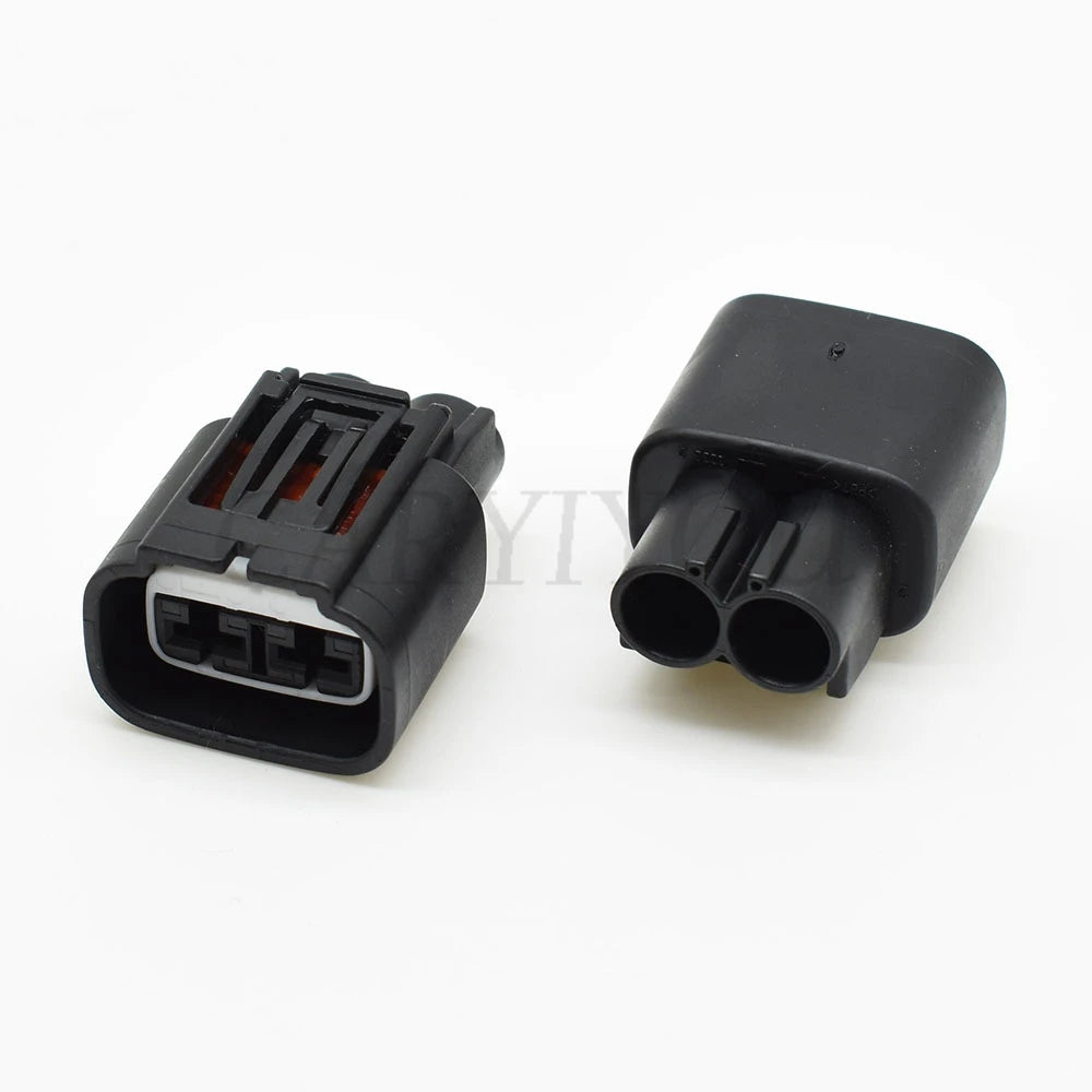 Automotive Waterproof Connector 2 Pin Socket for Radiator Fan and Water Tank 7286-0179-30 7287-0179-30 Compatible with Honda Fit, Odyssey, CRV, Civic