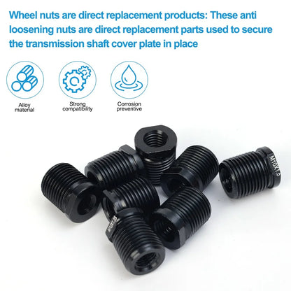 Car Shift Knob Adapter Screw Nut Thread Reducer Converter Aluminum Alloy Universal Gear Shifter Lever Head Connector Fastener