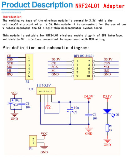 NRF24L01+ 2.4GHz Wireless Transceiver Module with PA+LNA – Long Range for Arduino