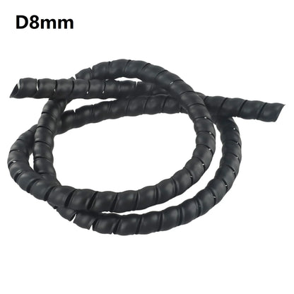 Spiral Wire Protector Hose Tube 1Meter for Cable Management and Protection in Home Office and Workshop Environments