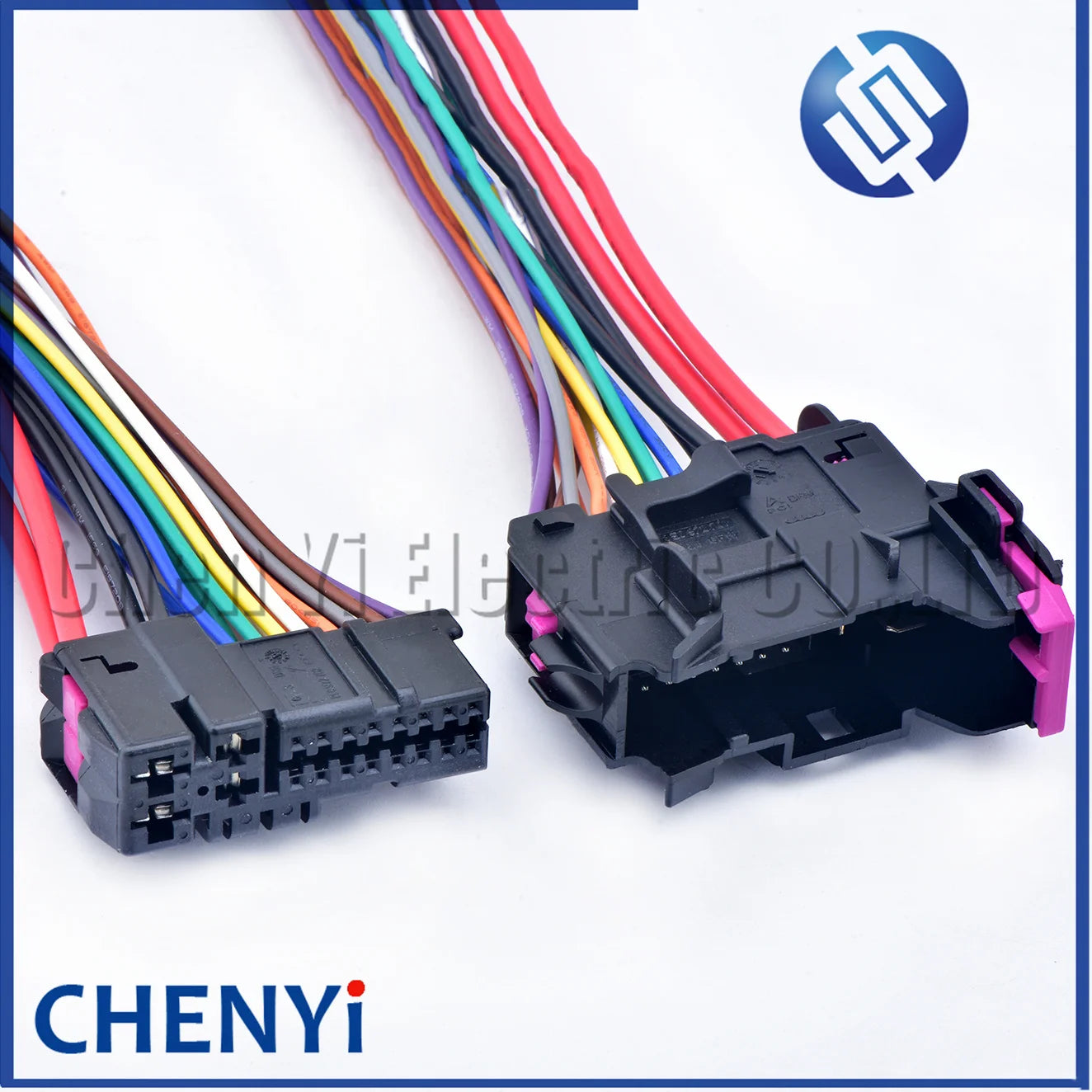 20 Pin Automobile Waterproof Front Door Connector Plug with Wire Harness 8E0972702 / 8E0972701 for Audi A4 A6L A3 A8 Q7 Q3 Q5