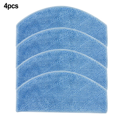 Robot Vacuum Mop Cloths Kit 4/10 Replacement Parts for Lubluelu SL68W Perfect Solution for Daily Household Cleaning