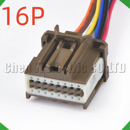 16 Pin Instrument Panel PCB Connector 34729-0160 For Ford Focus