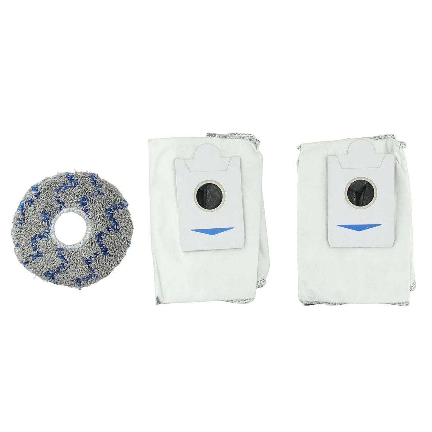 Set of 8 Dust Bags and 4 Wiping Cloths for Deebot For T20 For Omni X1 For Omni 8 Robot Vacuum Cleaner Protective Accessories