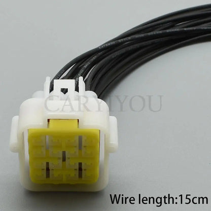 FW-C-16M-B / FW-C-16F-B Automotive 16-Pin Waterproof Wire Socket — Furukawa Male & Female Connector with Cables