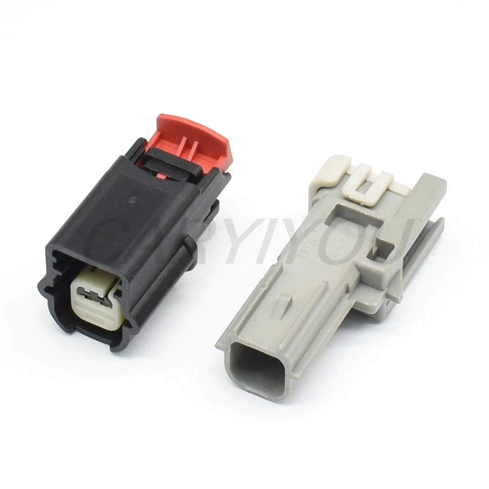 DJ7029Y-0.6-11 / 70230A-1-21 Automotive 2-Pin 0.6mm Wire Connector Set with Terminals