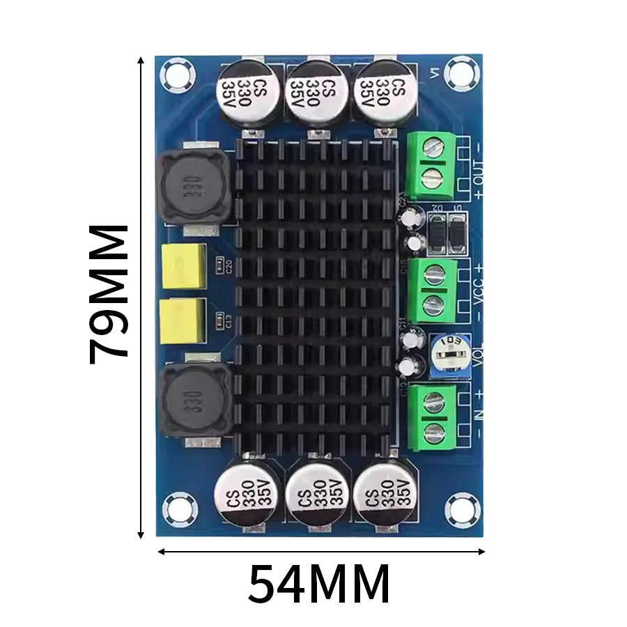 XH-M542 TDA3116D2 Digital Power Amplifier Board 100W Mono Audio Amplifier Module