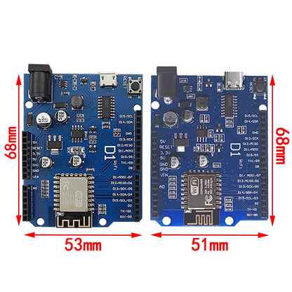 ESP-12F/ESP-12E D1 WiFi Development Board UNO-Compatible Wireless Module ESP8266 Shield for Arduino IDE