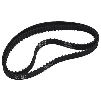 Geared Belt Cog Cog Geared Belt Stable transmission Low Noise Low noise Parts Stable Transmission 2pcs 90228-060 Black