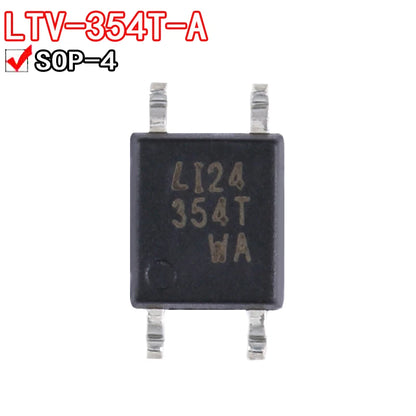 10PCS LTV-354T-A / LTV354 SOP-4 Optocoupler – Photoelectric Output IC