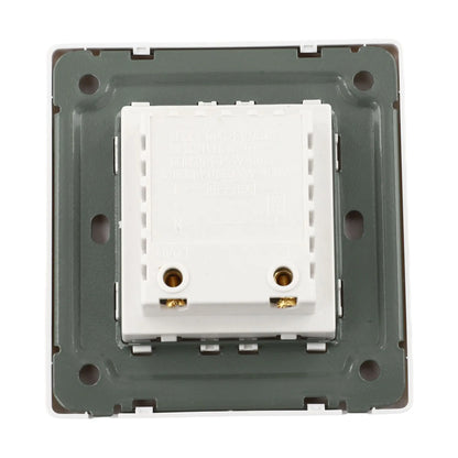 AC 220V Dimmer Switch for Light and Ceiling Fan Speed Control with Wall Mount Button for Enhanced Room Comfort