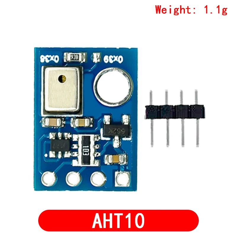 High Precision Digital Temperature and Humidity Sensor Module AHT10 AHT20 AHT21B AHT25 I2C Interface
