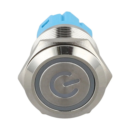 Control Systems Yellow Light Momentary Button Switch 12-24V Momentary Push Button Compact Push Button IP66 Push Button