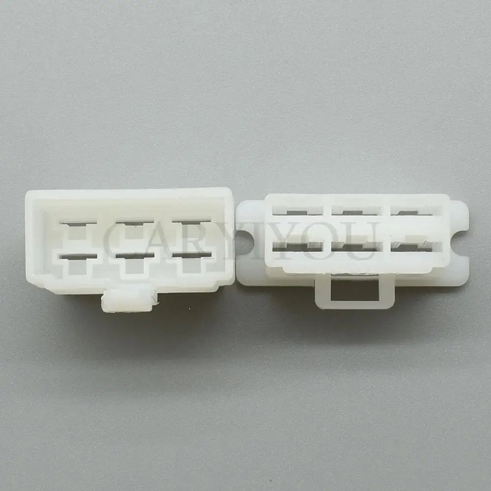 6120-2063 / 6110-4563 Automotive 6-Pin 6.3mm Unsealed Connector — Female Male Electrical Cable Socket Plug