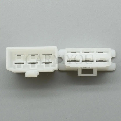 6120-2063 / 6110-4563 Automotive 6-Pin 6.3mm Unsealed Connector — Female Male Electrical Cable Socket Plug
